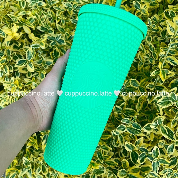 Starbucks Accessories - 💚NWT🧚Starbucks Mexico ‘Cosmo’ Bright Green Venti Studded Tumbler